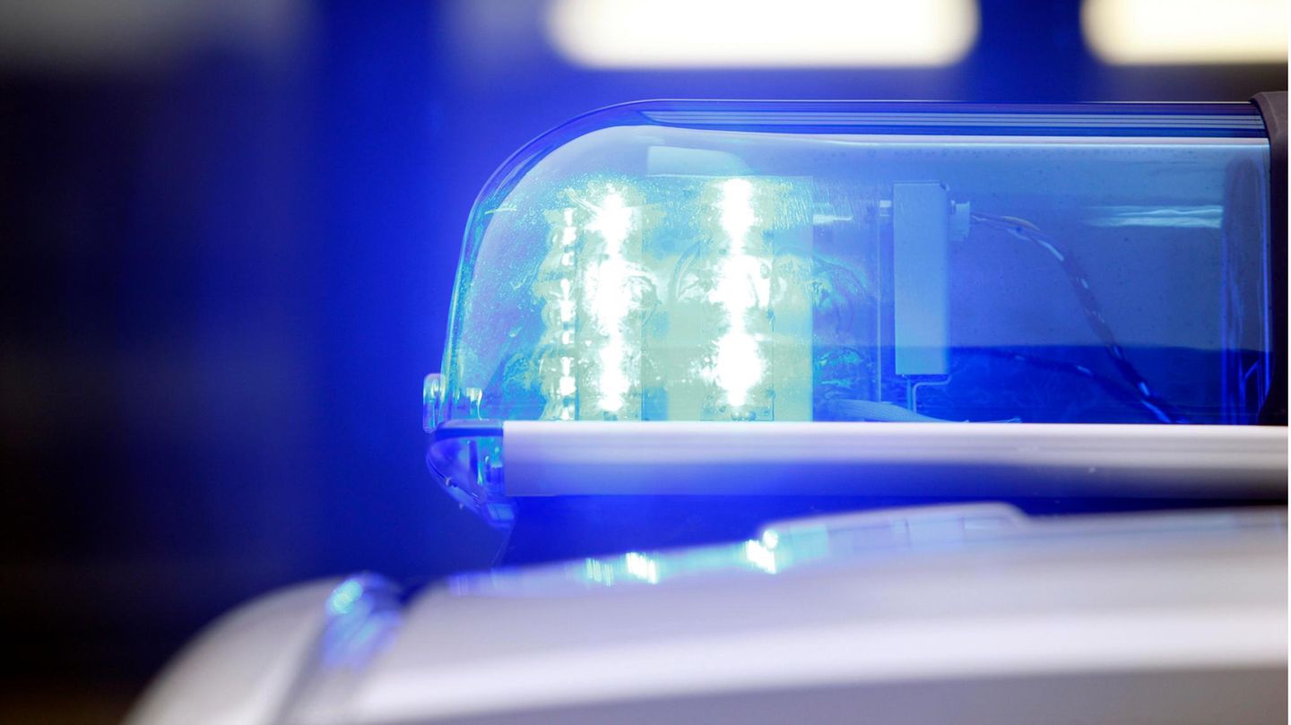 Blaulicht eines Polizeiwagens
