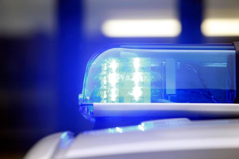 Blaulicht eines Polizeiwagens