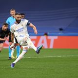 ... Karim Benzema per Elfmeter den Siegtreffer erzielt. Real gewinnt 3:1 gegen Manchester City und ...