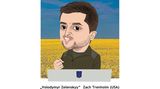 Virtuelle Cartoon-Ausstellung: Blut an Putins Schuhen: So sehen internationale Zeichner den Krieg in der Ukraine