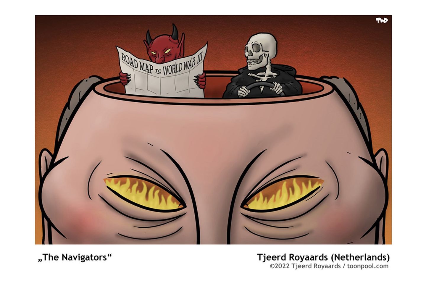 Virtuelle Cartoon-Ausstellung: Blut an Putins Schuhen: So sehen internationale Zeichner den Krieg in der Ukraine