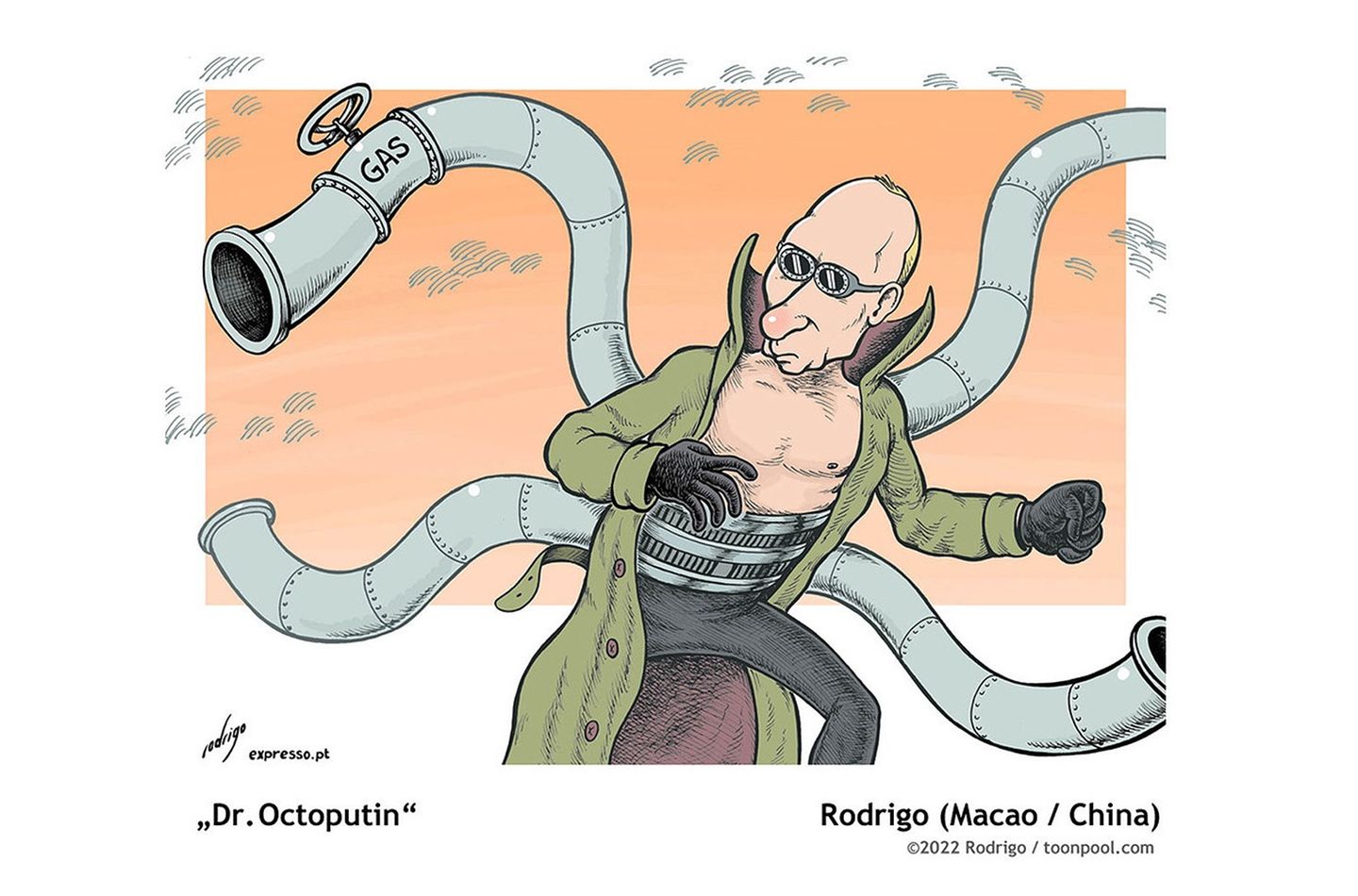 Virtuelle Cartoon-Ausstellung: Blut an Putins Schuhen: So sehen internationale Zeichner den Krieg in der Ukraine