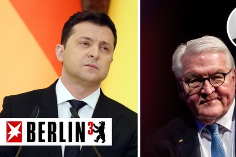 Heute sprachen der ukrainische Präsident Selenskyj und Bundespräsident Steinmeier am Telefon