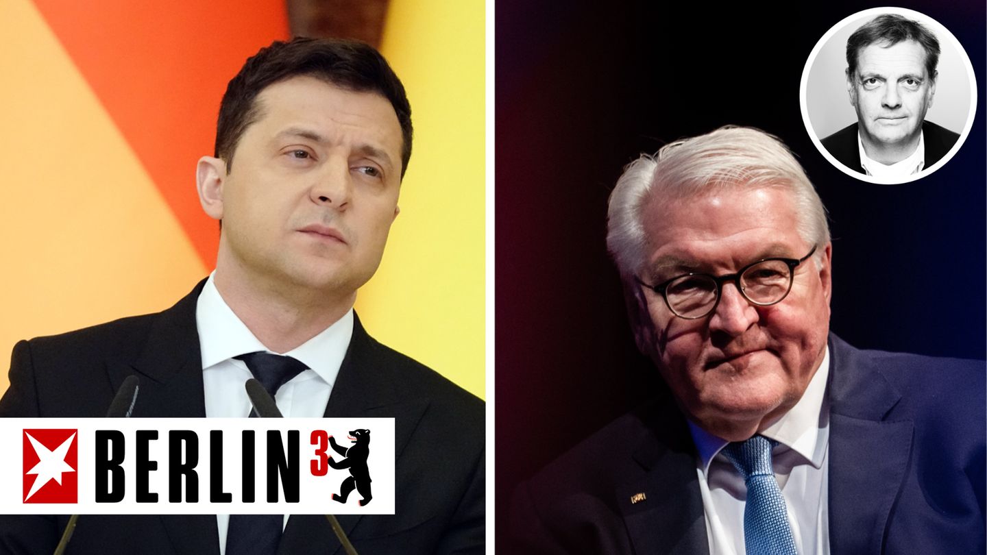 Heute sprachen der ukrainische Präsident Selenskyj und Bundespräsident Steinmeier am Telefon