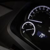 Der Mercedes eCitaro G Range hat auch eine Wasserstoff-Anzeige