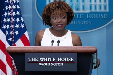 Biden-Sprecherin Karine Jean-PIerre