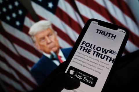 Die App Truth Social, mit der Donald Trump sich von den "Tyrannen von Big Tech" unabhängig machen wollte, ist ein Flop