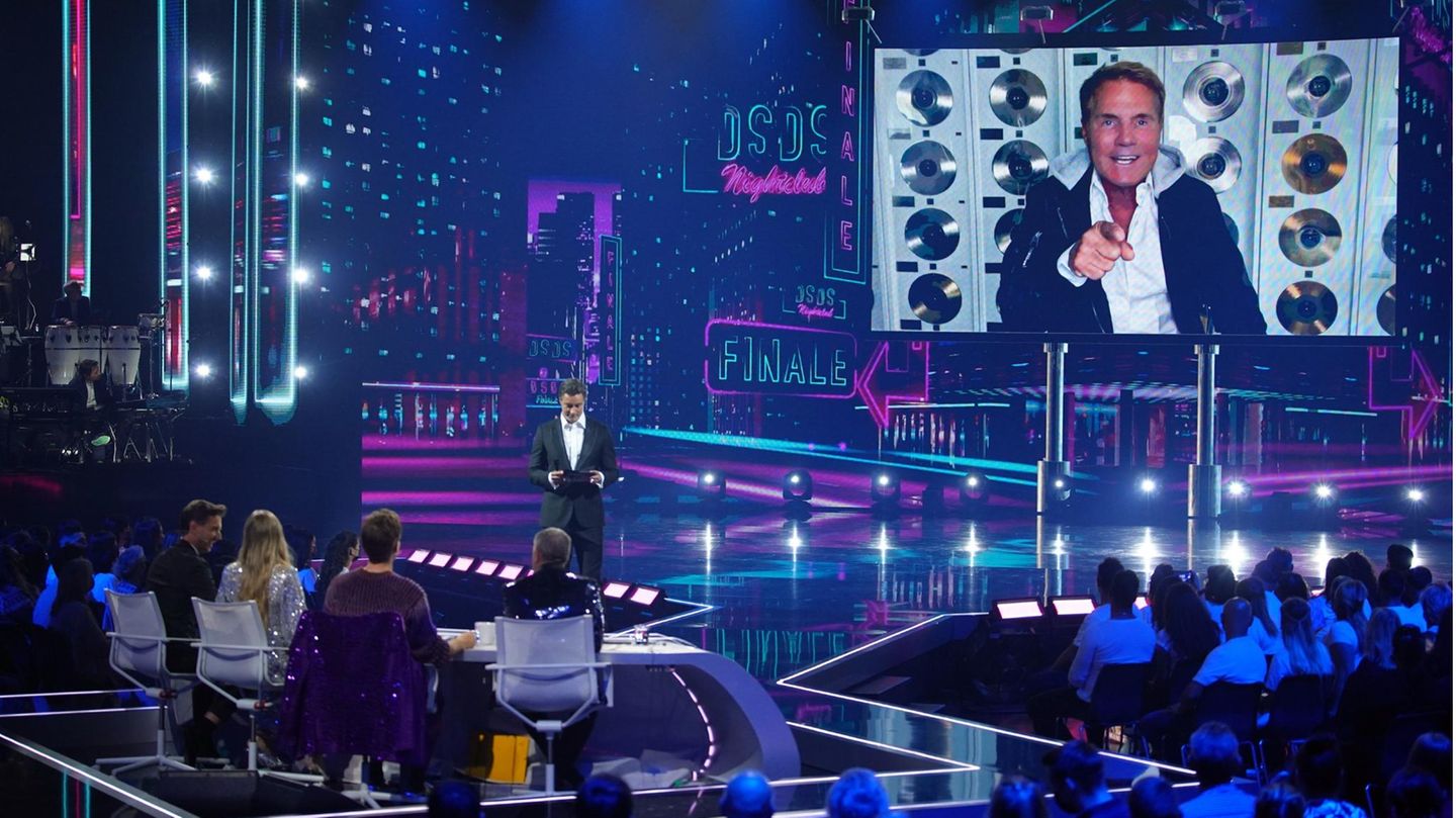 Dieter Bohlen beim DSDS Finale
