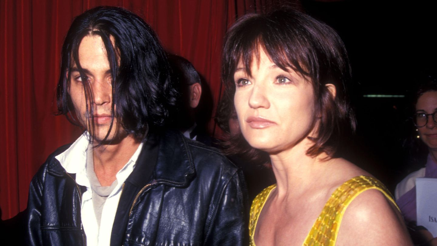 Johnny Depp und Ellen Barkin