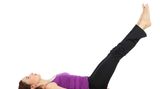 Fitness-Übung Leg Lifts