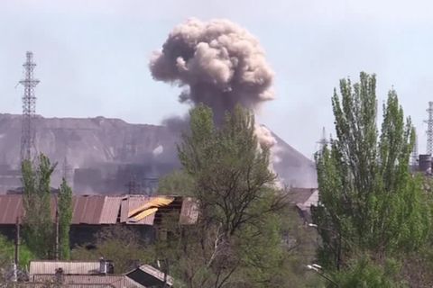 Letzter Widerstand: Ukrainische Soldaten kämpfen weiter um Mariupol – während Russlands Vize-Ministerpräsident die Stadt besucht