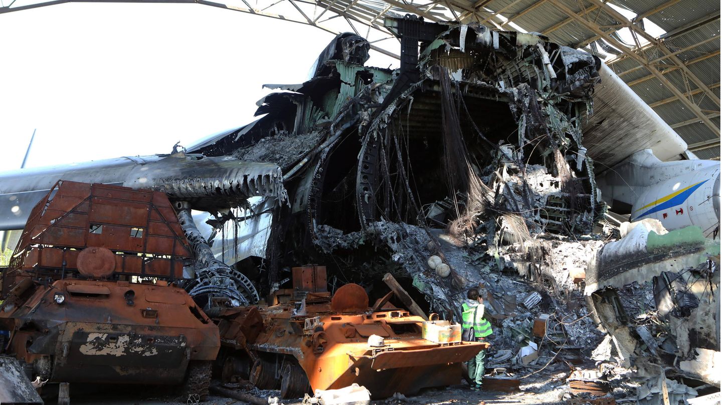 Wrack der Antonow An-225