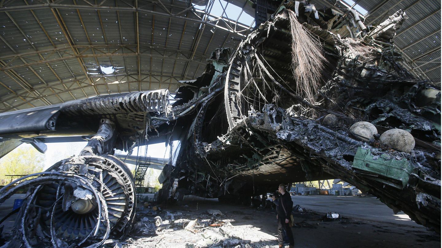 Wrack der Antonow An-225