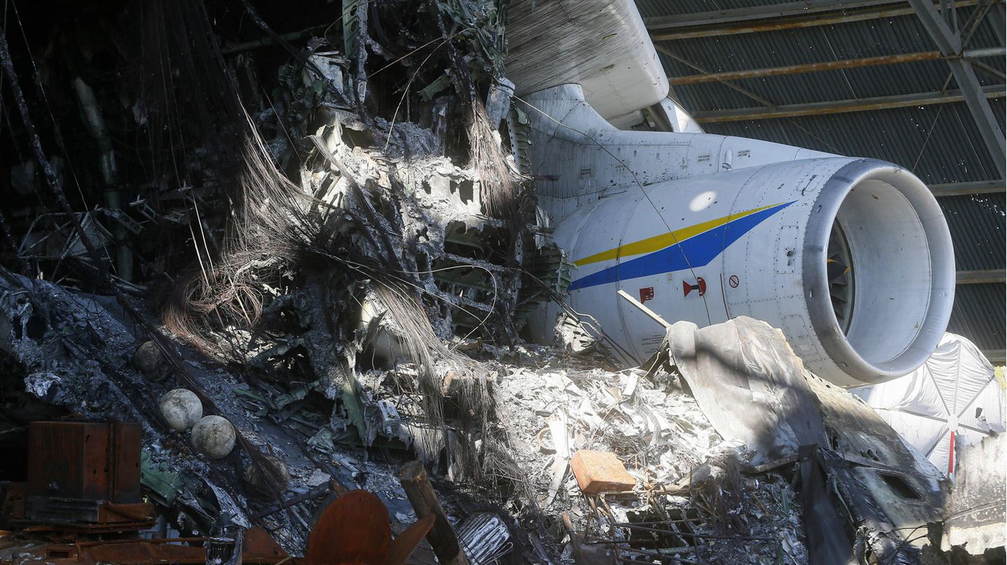 Wrack der Antonow An-225