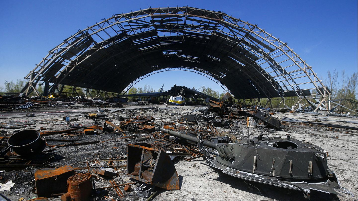 Wrack der Antonow An-225