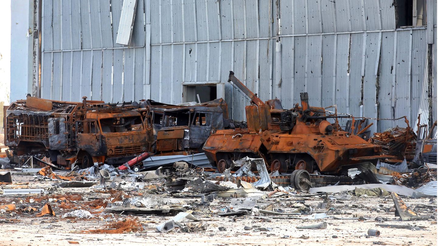 Wrack der Antonow An-225