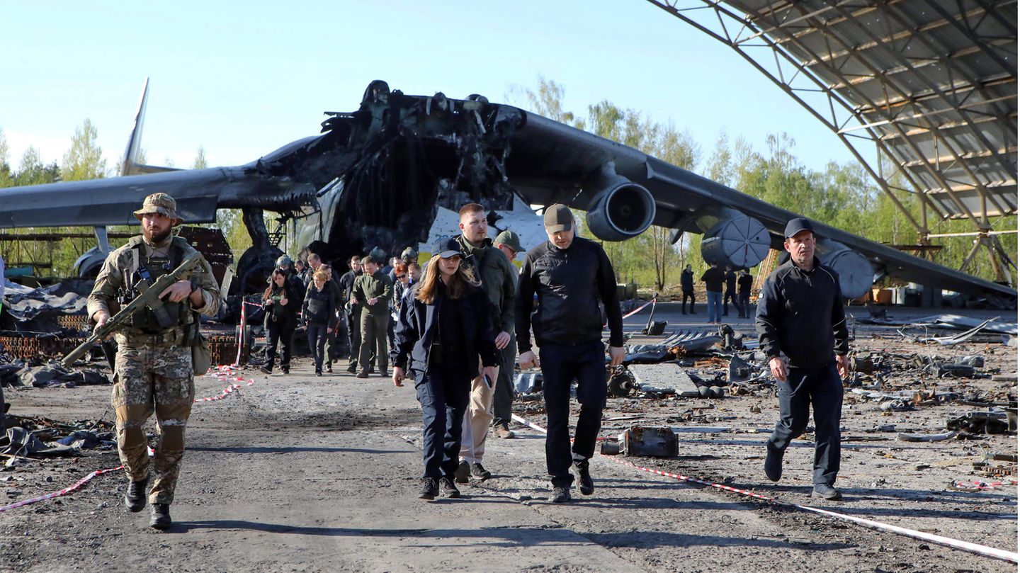 Wrack der Antonow An-225