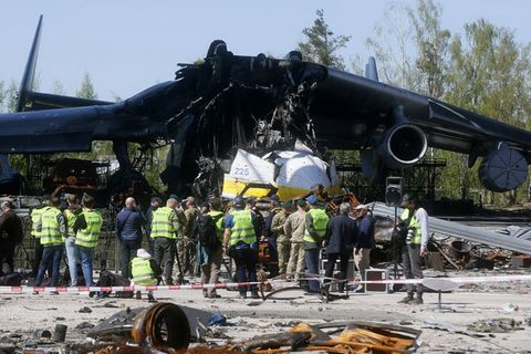 Wrack der Antonow An-225