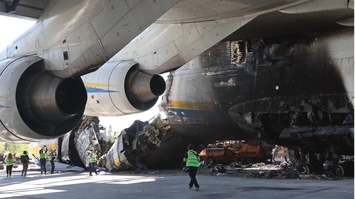 Wrack der Antonow An-225