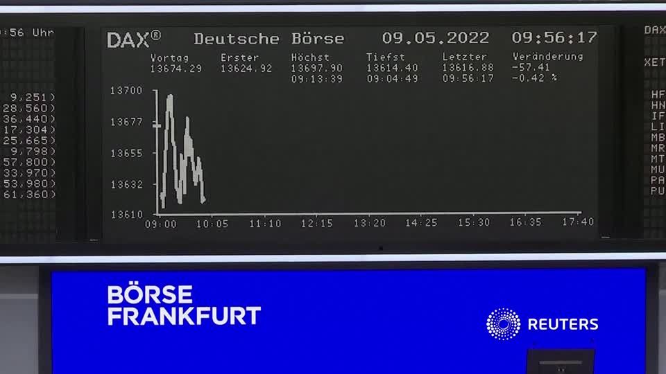 Video: China-Sorgen drücken Dax ins Minus