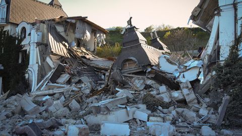 Zerstörungen in Odessa