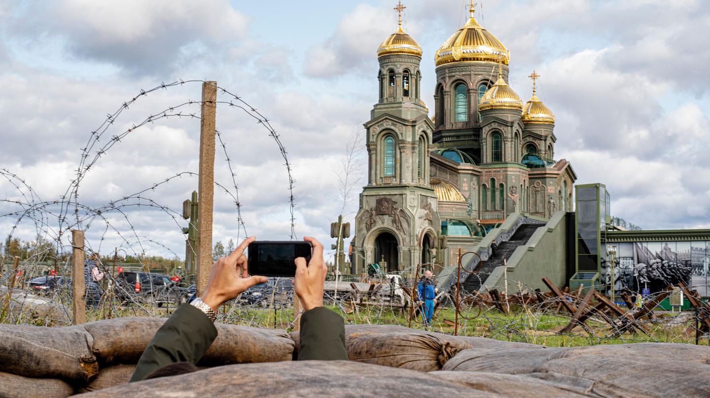 Die Kathedrale der russischen Streitkräfte