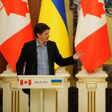 Premier Justin Trudeau (l.) und Präsident Selenskyj