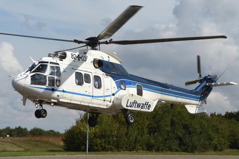 Bundeswehrhubschrauber von Typ Eurocopter Cougar AS 532 U2