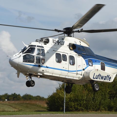 Bundeswehrhubschrauber von Typ Eurocopter Cougar AS 532 U2