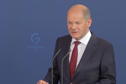 Video: Scholz zu Ukraine-Krieg: Verhandlungen müssen wieder aufgenommen werden