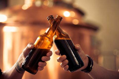 Braune Bierflaschen