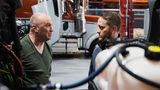 Produktmanager Kevin Otzenberger erklärt die Details des 
Freightliner eCascadia