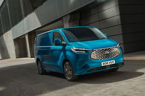 Der neue Ford E-Transit Custom 
