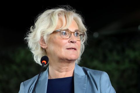Bundesverteidigungsministerin Christine Lambrecht (SPD)