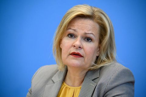 Bundesinnenministerin Nancy Faeser (SPD)