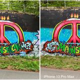 Ein Graffiti im Kamera-Test Xiaomi Pro 12 gegen iPhone 13 Pro Max