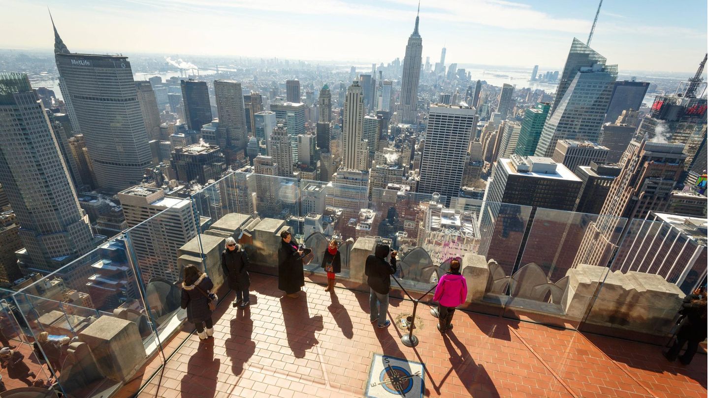 Top of the Rock auf dem Rockefeller Center