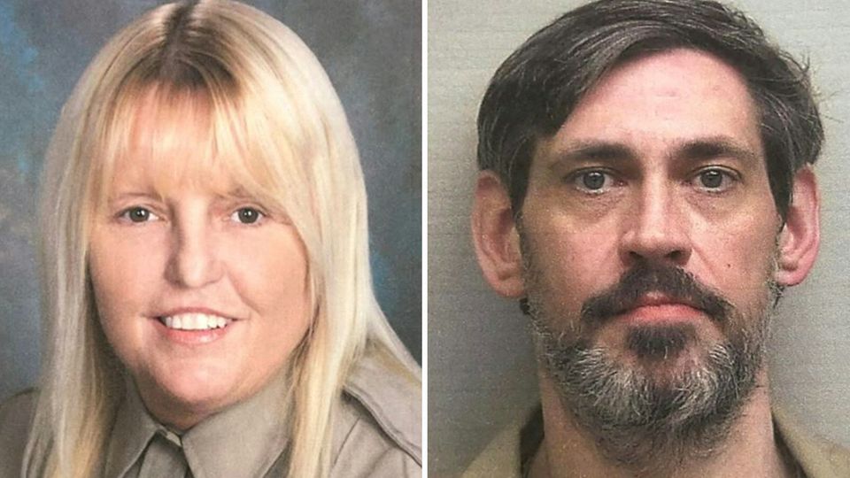 Gefangener Casey White (r.) und Justizmitarbeiterin Vicky White