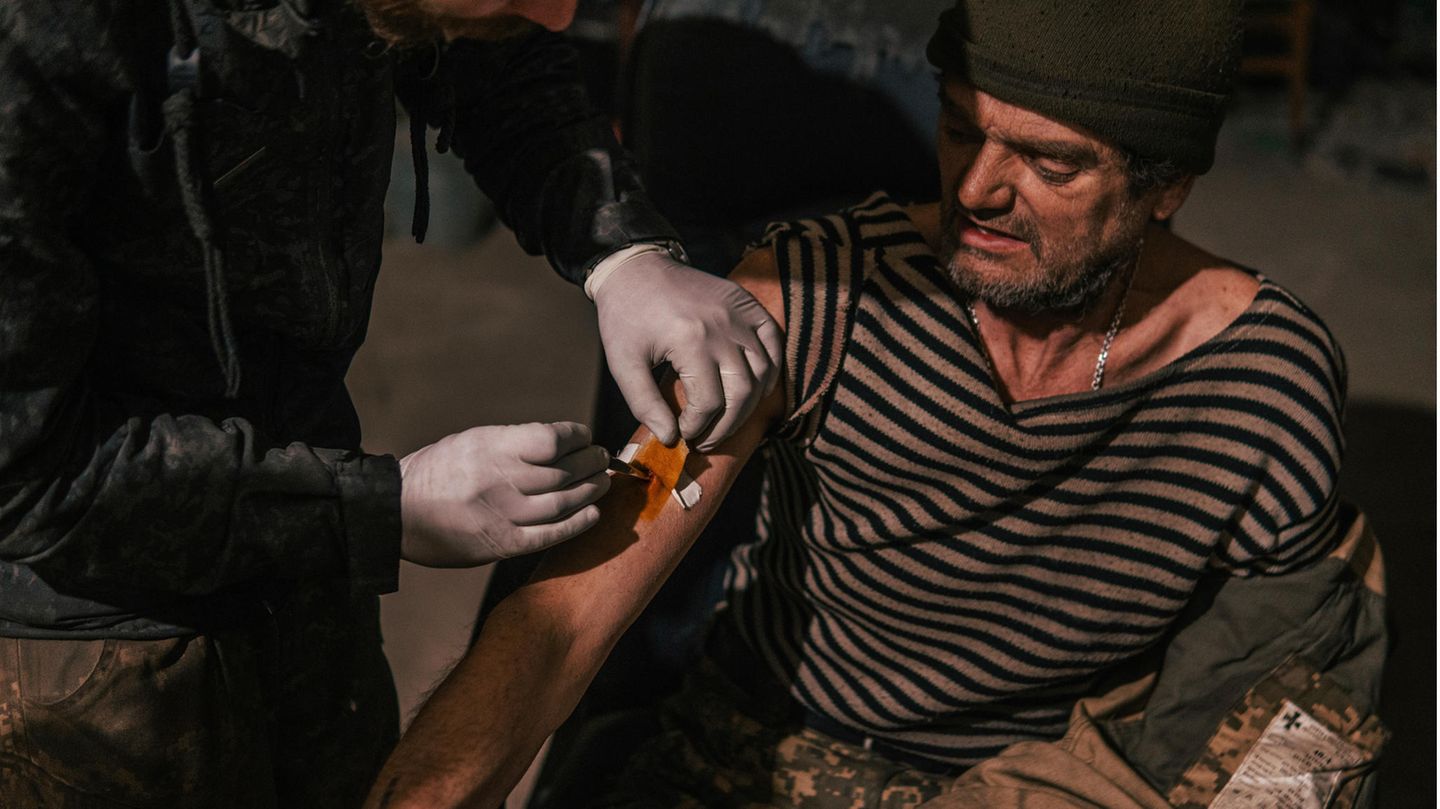 Verwundete werden sofort behandelt