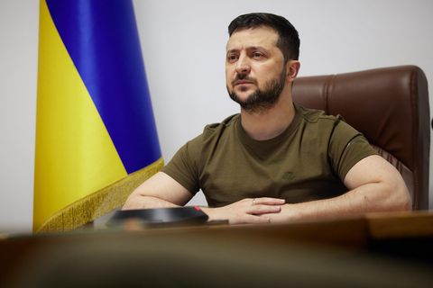 Der ukrainische Präsident Wolodymyr Selenskyj