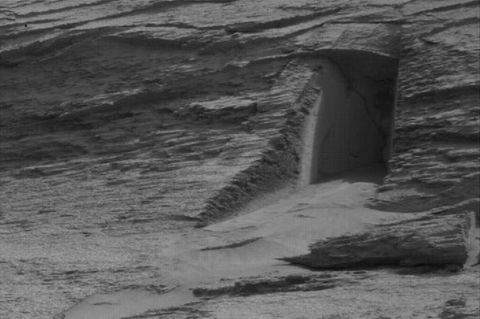 Nasa-Entdeckung: Zeigt dieses Foto ein geheimes Portal auf dem Mars?