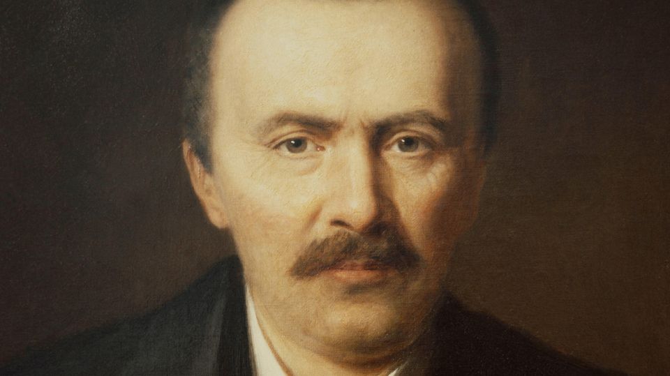 Heinrich Schliemann im Porträt