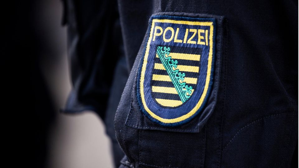 Polizeiuniform der Polizei in Sachsen