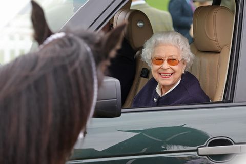 Queen bei der "Royal Windsor Horse Show"