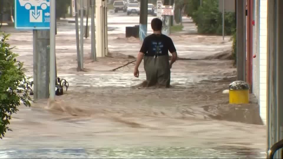 Video: Australien: Erneut heftige Überschwemmungen