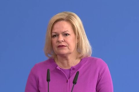 Video: Faeser will Verfassungsfeinde in Sicherheitsbehörden erkennen und bekämpfen
