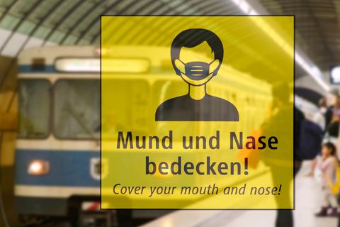 Maske Bahn