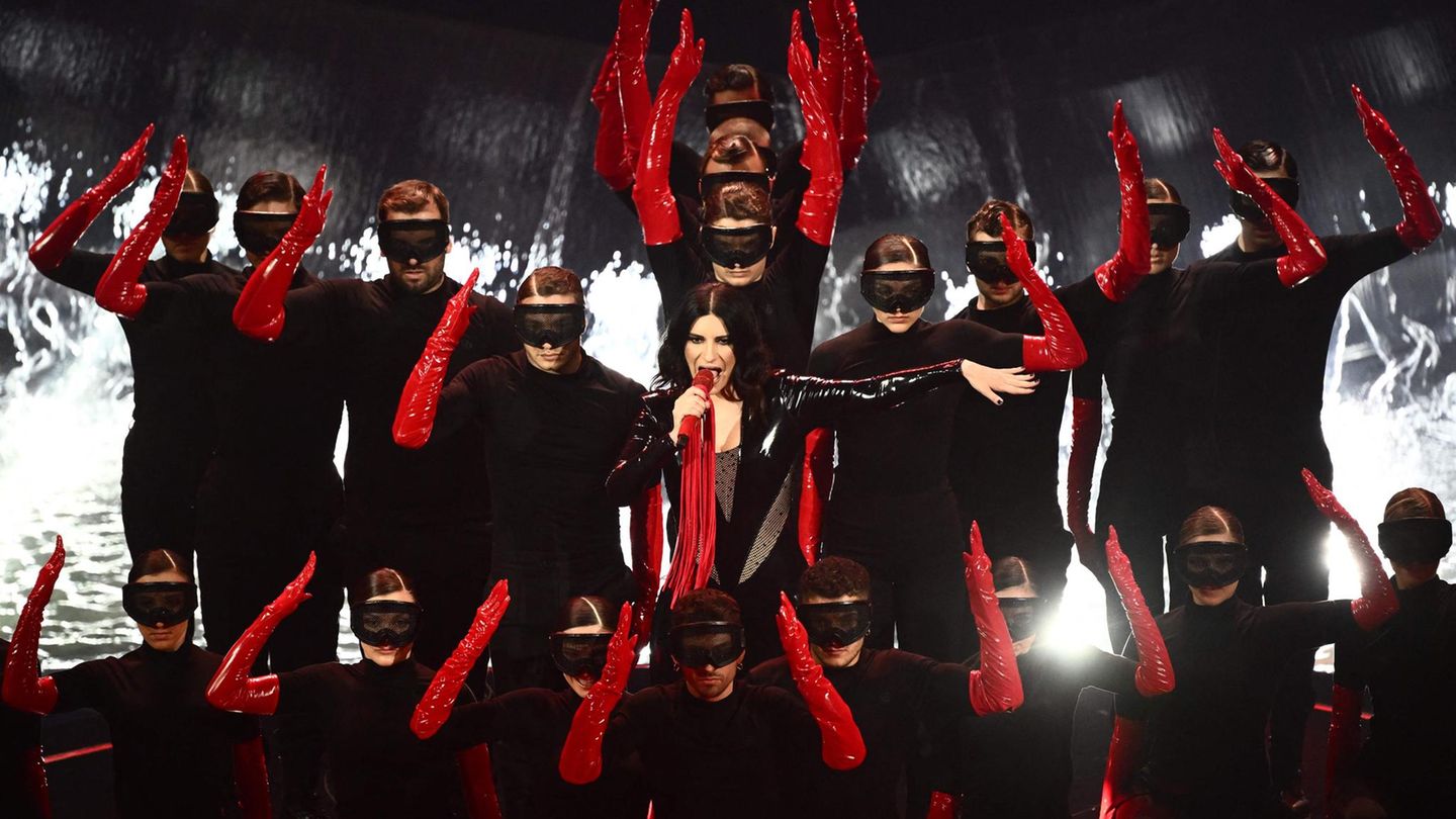 Italienische Sängerin Laura Pausini