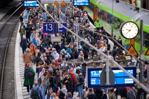 Chaos am Hamburger Hauptbahnhof