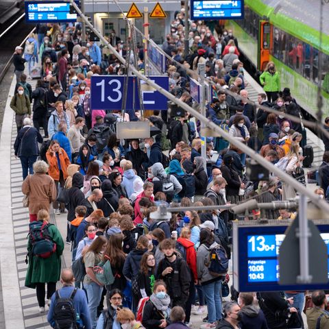Chaos am Hamburger Hauptbahnhof